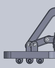 Custom mechanical weeding mechanism
